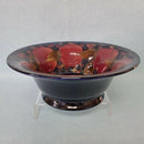 A Moorcroft Footed Bowl (Dia 8 inch) c1916-c1918 Burslem in Pomegranate