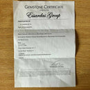 Sapphire and Diamond White Gold (9ct) Ring | Size T