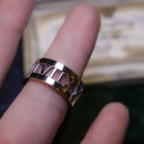 Tiffany & Co. 'Atlas' Series 18ct White Gold Diamond Openwork Ring Size K