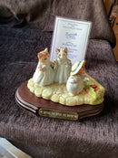 Beswick Beatrix Potter Figurine Beswick Mittens Tom Kitten and Moppet Beswick Beatrix Potter tableau