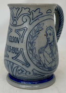 Vice Admiral Viscount Nelson Centenary Stoneware Portrait Mug, circa 1905.
