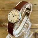 Omega Ladies Vintage Dress Watch Stainless Steel Arabic Numerals Manual Wind