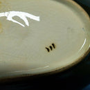 A Moorcroft Oval Bowl in the Coral Hibiscus Design by Walter Moorcroft
