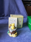 Royal Doulton Winnie The Pooh figurine. Royal Doulton A Clean Bear Is A Happy Bear WP49.