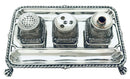 George III Silver Inkstand. London 1762 William Plummer. 12.3 troy ounces.