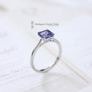 Platinum Tanzanite 2.00cts Solitaire Ring