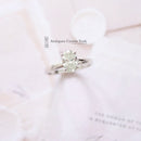 18ct White Gold Oval Diamond 1.02cts Solitaire