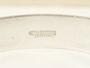 Beautiful Vintage Solid Silver Floral Engraved Hinged Bangle – Birmingham 1972