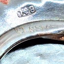 Victorian Silver Target Brooch