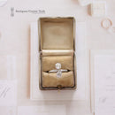 Edwardian 18ct White Gold & Diamond Fancy 2 Stone