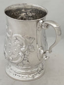 Victorian Silver Plated Tankard, circa 1880.