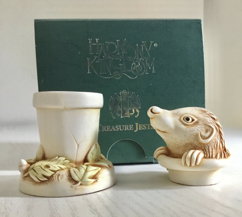 Harmony Kingdom Pot Sticker ( Hedgehog). Boxed.