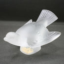 Lalique angry sparrow paperweight