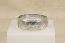 Vintage Silver Hinged Cuff Bangle