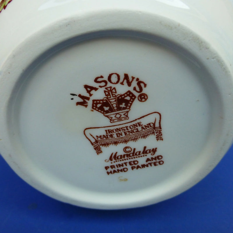 Masons Ironstone Blue Mandalkay Large Ginger Jar bs