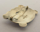 Vintage Georg Jensen Sterling Silver Dove Wreath Bird Brooch Design No 209
