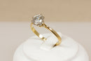 Stunning Classic 18ct Gold 1.12ct Round Brilliant Diamond Solitaire Ring