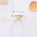 18ct Diamond Half Eternity Ring 0.53ct