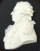 Admiral Adam Duncan, 1st Viscount Duncan, Wedgwood Black Jasperware Portrait Medallion. After John De Vaere.
