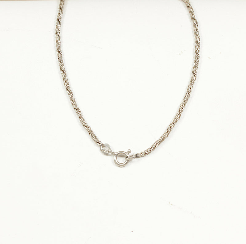 Silver Moonstone & Amethyst Impressive Pendant & Chain