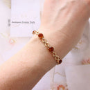1950's 9ct Citrine Bracelet