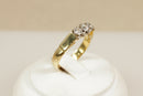 18ct Gold Diamond Trilogy Ring