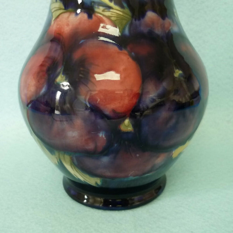 A Moorcroft Vase (8.18") c1918-1926 - Pansy by William Moorcroft