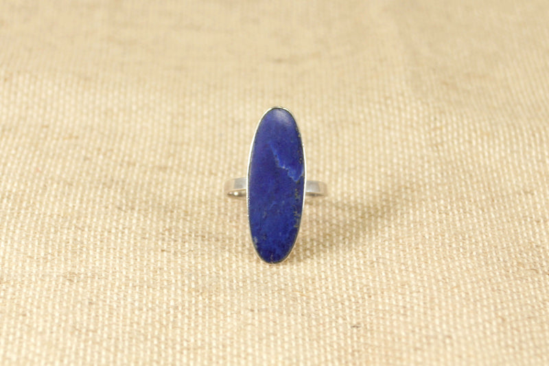 Silver & Lapis Lazuli Ring