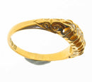 Edwardian 18ct Gold 5 Stone Diamond Ring 0.30 Carat Original Box