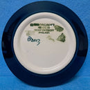 A Moorcroft Claremont Revival Pin Dish with Special Back Stamp