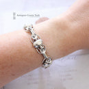 Rare Vintage Danish Silver Bracelet by Erickon & Kromann