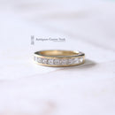 18ct Princess-Cut Diamond 1.00ct Half Eternity Ring