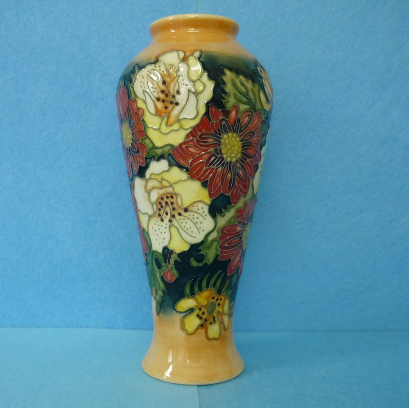 A Large Moorcroft Vase (Ht 8.1 inch) in the Victoriana Design by Emma Bossons.