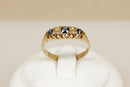 Edwardian Sapphire & Diamond Ring