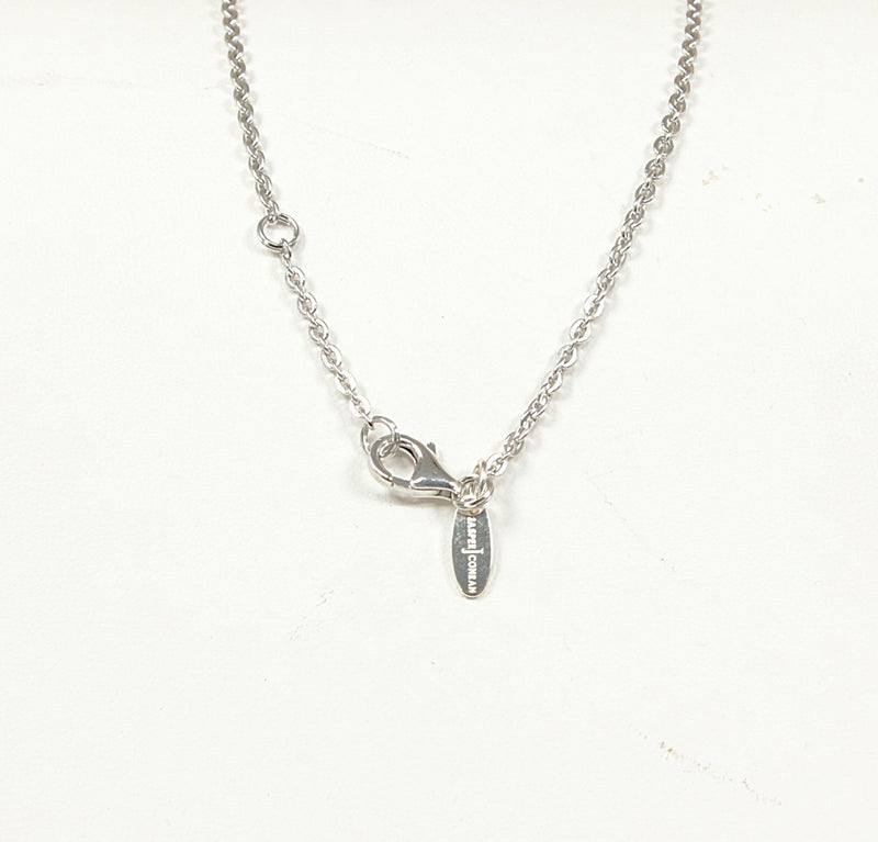 Silver & White Crystal Necklet by Jasper Conran