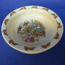 Royal Doulton Bunnykins Oatmeal Bowl - Toppling The Fruit Cart
