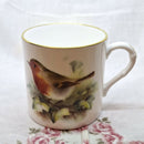 Vintage Royal Worcester "The Robin" Cup and Saucer Set