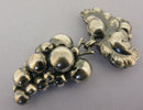 Vintage Georg Jensen Sterling Silver Moonlight Grapes Brooch Design No 217B