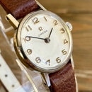 Omega Ladies Vintage Dress Watch Stainless Steel Arabic Numerals Manual Wind