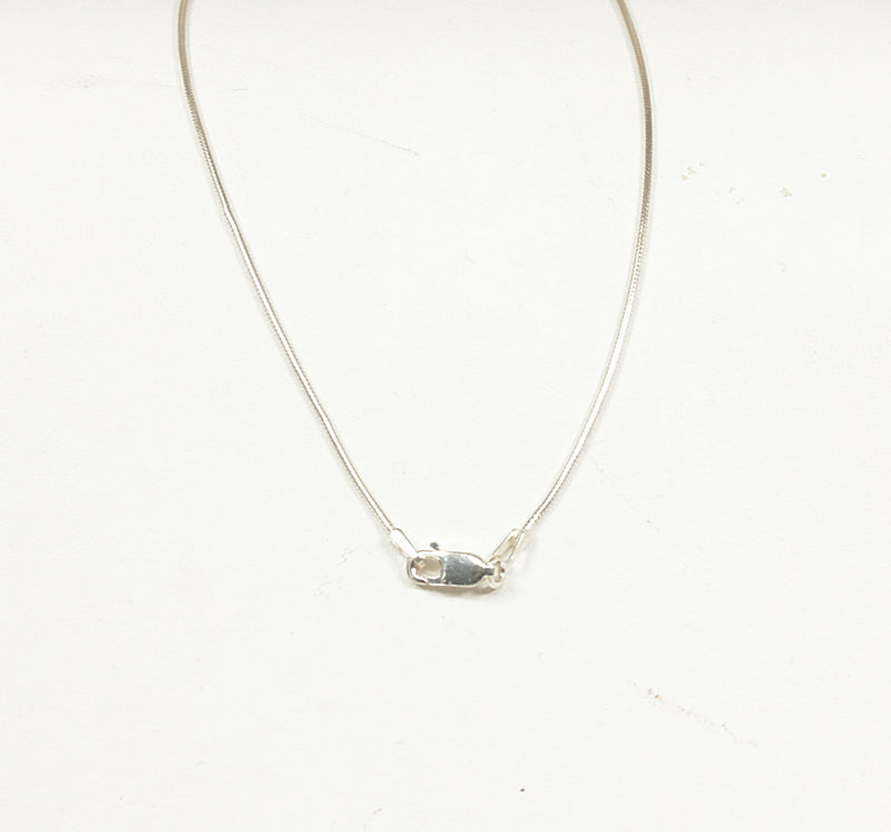 Silver Labradorite & Peridot Pendant & Chain