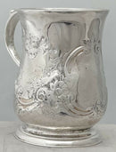 George II Silver Christening Mug. London 1754 William Grundy. 2.6 troy ounces.