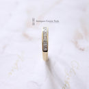 18ct Princess-Cut Diamond 1.00ct Half Eternity Ring