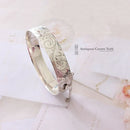 Vintage 1970's Silver Bangle