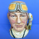 Royal Doulton Small Character Jug - The Airman (Royal Air Force) D6870