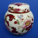 Masons Ironstone Red Mandalay Ginger Jar