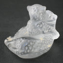 Lalique Madras jaguar cubs sculpture