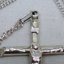 Silver Crucifix on 16" Silver Chain