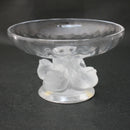 Marc Lalique "Nogent" pedestal bowl