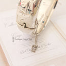 1960's Silver Engraved Bangle by Excalibur