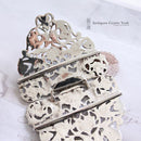 Rare Collectible Heavy Victorian Silver Statement Nurses Buckle by Samuel Jacob